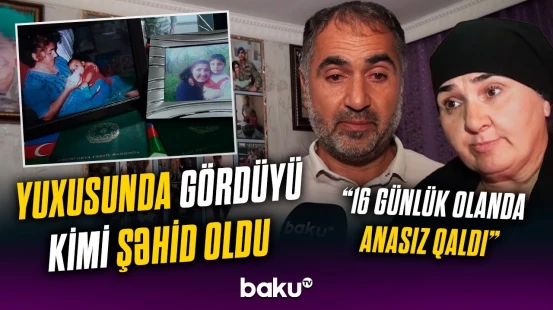 Deyib ki, qoyun kəlməyi-şəhadəti deyim... | Doğmalarının himayəsində böyüyən şəhid Xanbaba Ələmmədov