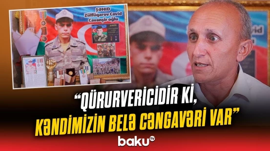 "Demişdi ki, narahat olma, 3 ay qalıb..." | Şəhid Cavid Zülfüqarovun doğmaları danışdı
