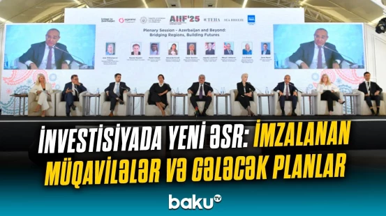 Azərbaycan Beynəlxalq İnvestisiya sahəsində yeni dövr açır