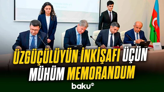 Üzgüçülük sahəsində çoxşaxəli əməkdaşlığın genişləndirilməsini nəzərdə tutan Memorandum imzalanıb