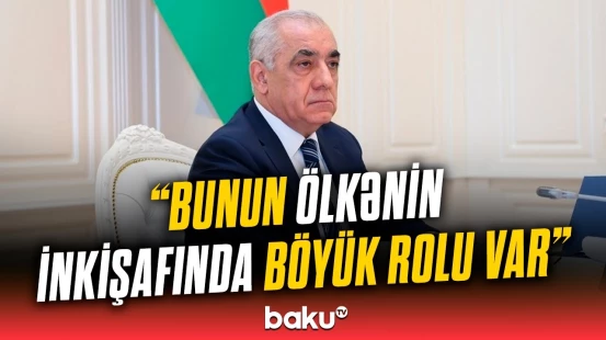 Baş nazir Əli Əsədov beynəlxalq forumda çıxış etdi