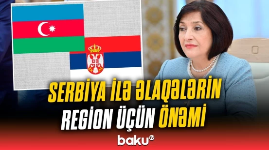 Sahibə Qafarova Azərbaycan-Serbiya əlaqələri ilə bağlı nələri açıqladı?