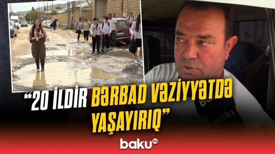 Kanalizasiya suları içində qalan sakinlər | Problem niyə həll olunmur?