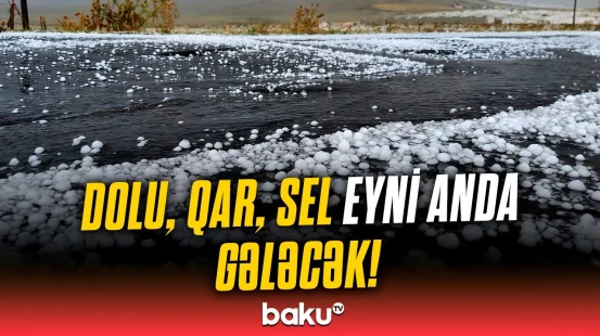 Bakı sakinləri bu tarixdə pis havaya hazır olsun | Hava haqqında məlumat