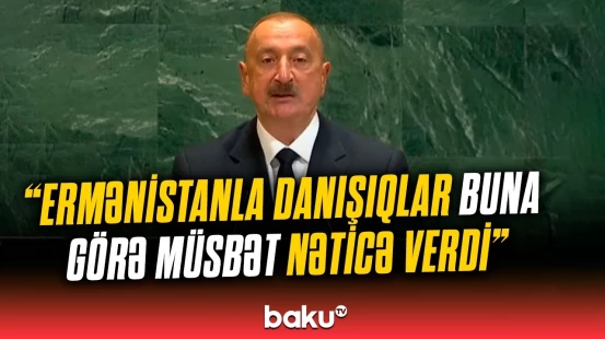 Azərbaycan Ermənistanla yeni səhifə açmağa hazır olduğunu bəyan etdi | Prezident