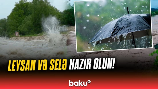 FHN-dən əhaliyə hava ilə bağlı xəbərdarlıq