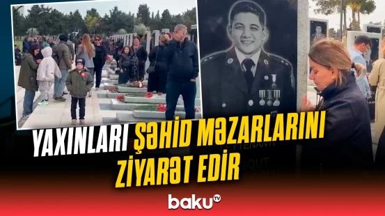 Şəhid ailələri Anım Günündə II Fəxri xiyabana axın etdi