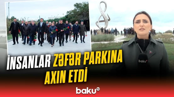 Zəfər parkından bağlantı | Anım Günü ilə əlaqədar ziyarət davam edir
