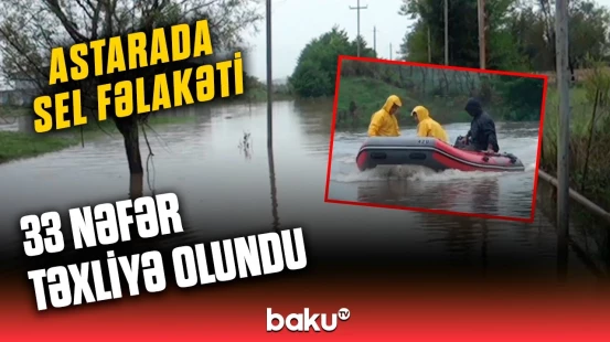 Astarada sel suları sakinlərə ciddi ziyan vurdu | FHN hərəkətə keçdi