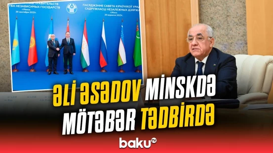Əli Əsədov Minskdə MDB Hökumət Başçıları Şurasının iclasında iştirak edib