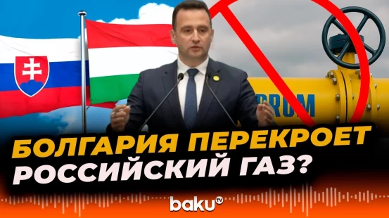 Болгария собирается остановить транзит газа РФ в Венгрию и Словакию