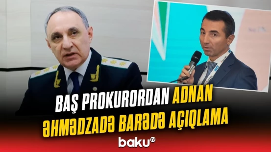 Kamran Əliyev Adnan Əhmədzadənin istintaqı ilə bağlı danışdı