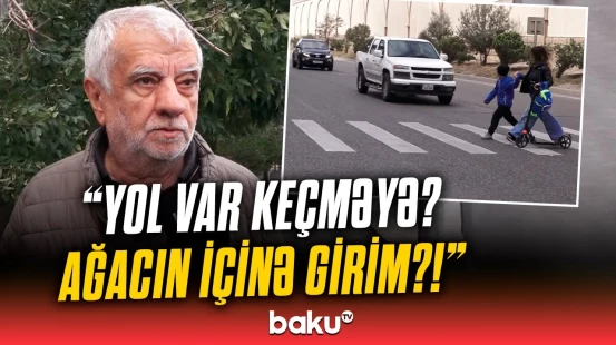 Bu keçid sakinlərin başına oyun açır! - Ölümü gözə alıb buradan keçməlisən!