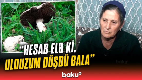 Qubada bir ailənin 3 üzvü zəhərləndi | Mütəxəssislər göbələk haqqında danışdı