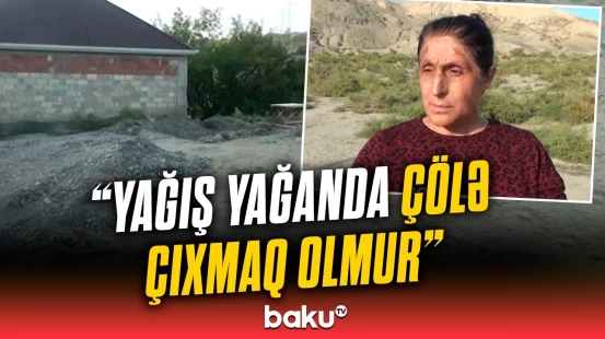 Sakin nədən şikayətçidir? | Mingəçevirdə yol problemi