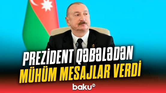 Prezidentin Qəbələdə TDT-nin Dövlət Başçıları Şurasının 12-ci Zirvə Görüşündə çıxışı