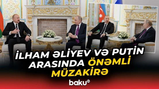 İlham Əliyev və Putin Düşənbədə bir arada | Nələr müzakirə edildi?