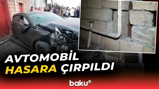 Goranboyda ağır yol qəzası | Yaralananlar var