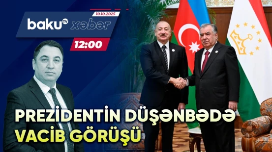 Azərbaycan və Tacikistan prezidentləri Düşənbədə görüşdü - CANLI