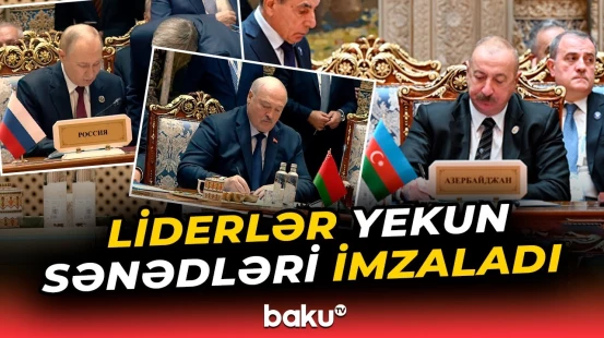 MDB Dövlət Başçıları Şurasının geniş tərkibdə iclası keçirildi