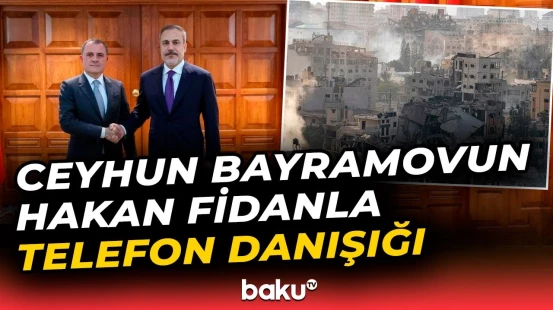 Azərbaycan və Türkiyə XİN başçıları Yaxın Şərqdəki vəziyyəti müzakirə edib