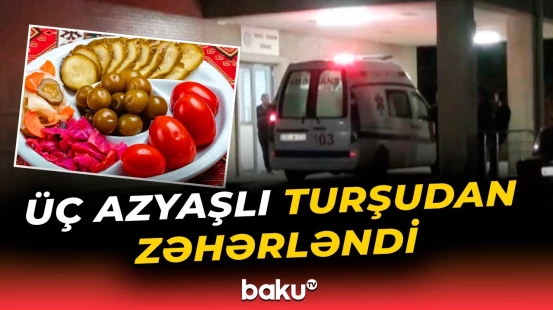Tovuzda bədbəxt hadisə | Zəhərlənən azyaşlılar xəstəxanaya çatdırıldı