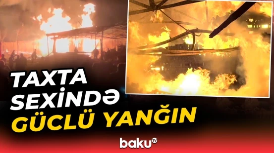 Göyçayda dəhşətli yanğın | FHN hadisə yerində