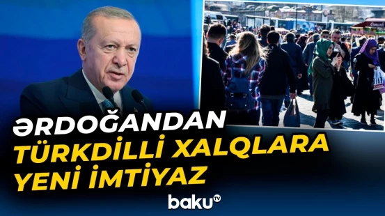 Türkiyədəki türkdilli əcnəbilərə şad xəbər | Yeni qanun imzalandı
