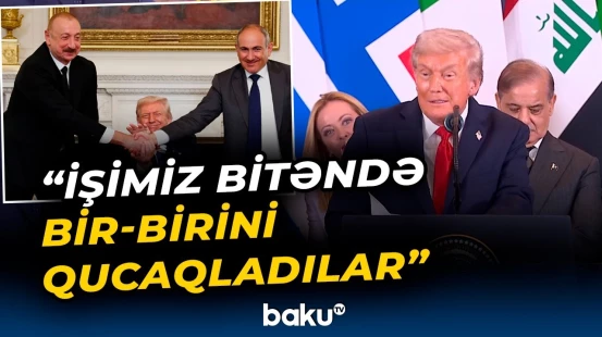 Tramp Misirdə Azərbaycanla Ermənistan arasında münaqişənin həllindən danışdı