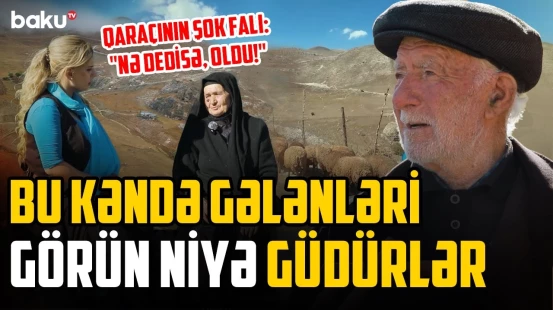 Mağara və sıx evlərin sirri | Bu kənddə niyə üçhərfli sözlərlə danışırlar? - KƏNDİNƏ QAYIT