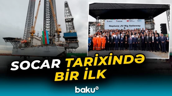 "Neptun" özüqalxan qazma qurğusu dənizə yola salındı