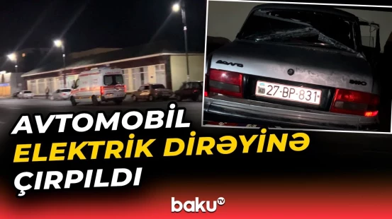 Sabirabadda ağır yol qəzası | Ölən və yaralananlar var