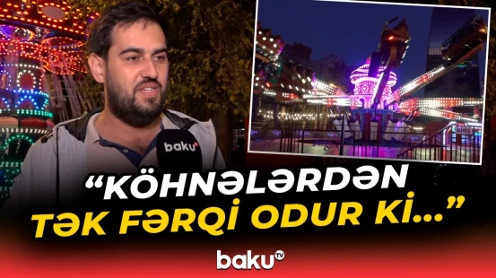 Bulvar yeni attraksionlarla canlandı | Sakinlər qiymətlər və dəyişikliklərdən danışdı