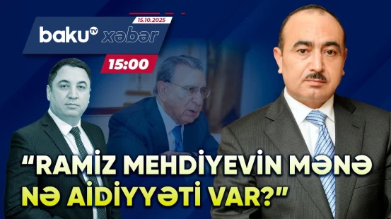 Əli Həsənovdan Ramiz Mehdiyevin həbsinə reaksiya - CANLI