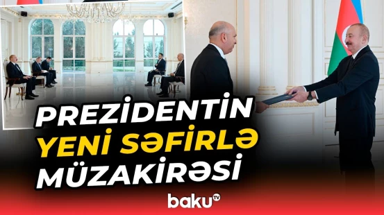 Prezident Misirin yeni səfirini qəbul etdi | Nələr müzakirə edildi?