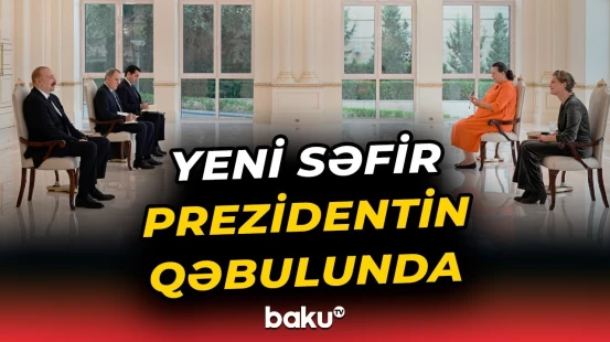 İlham Əliyev Niderlandın Azərbaycanda yeni təyin olunmuş səfirini qəbul etdi