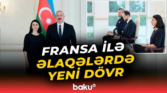 Prezident İlham Əliyev Fransanın yeni səfirini qəbul etdi