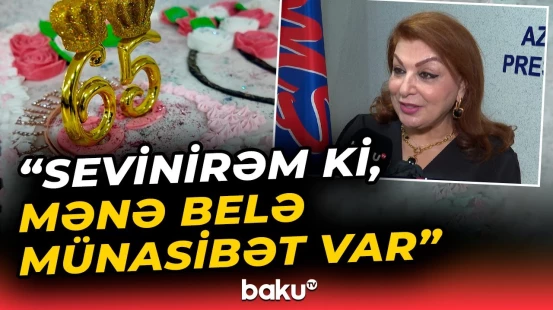 Məşhur jurnalist Zöhrə Əliyeva yubileyini qeyd etdi