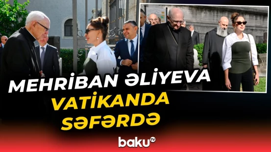 Birinci vitse-prezident Mehriban Əliyeva Ceyms Harvi ilə görüşdü