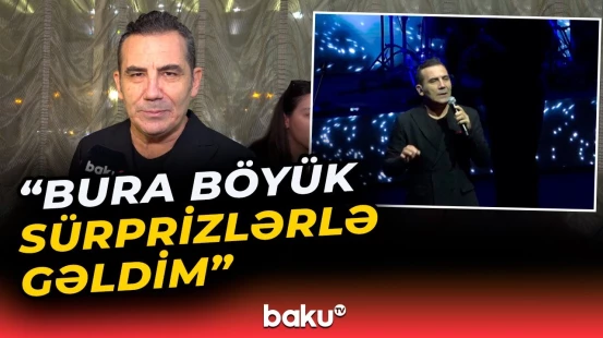 Fərhat Göçer Bakıda konsert verdi