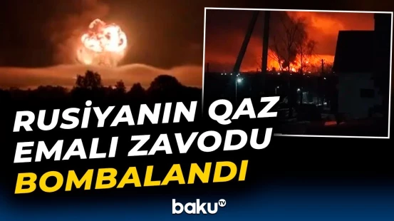Rusiyada qaz emalı zavoduna PUA hücumu