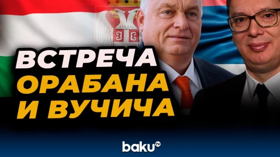 В Будапешете встретились президент Сербии Вучич и премьер-министр Венгрии Орбан