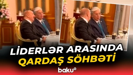 Azərbaycan və Qazaxıstan prezidentləri arasında qardaş söhbəti