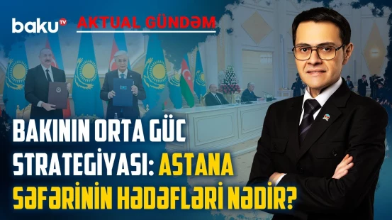Orta güc modeli: Azərbaycan və Qazaxıstanın strateji tandemi | AKTUAL GÜNDƏM