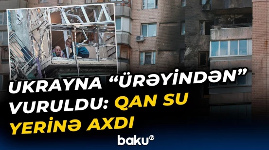 "Dronlar binaya girib partladı" |  Ukraynanın bu əraziləri darmadağın edildi!