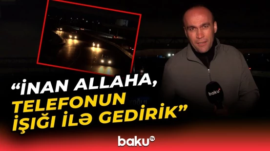 “Elə hadisələr olur ki...” | Bakıda sürücüləri qorxuya salan yeni yolda nələr baş verir?