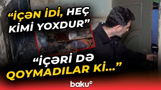Suraxanıda faciəvi hadisə | Qonşu hər şeyi danışdı