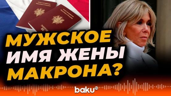 Жена президента Франции была указана в налоговом портале под мужским именем