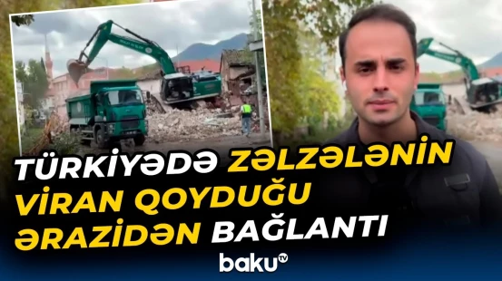 "Əhali qorxu içində qaçdı" | "Haber Global"ın müxbiri Türkiyədə zəlzələ vaxtı yaşananları açıqladı