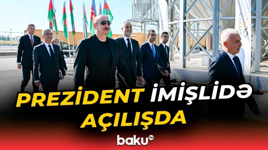 İlham Əliyev İmişlidə “Promalt” arpa emalı müəssisəsinin açılışında iştirak etdi